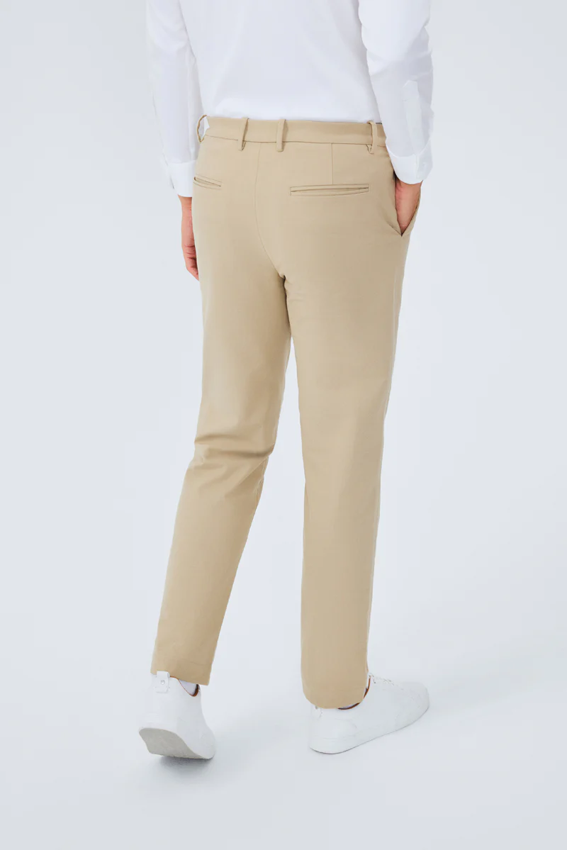 HeatGuard Water Repellent Smart Pants | Khaki GYE168 - Image 4