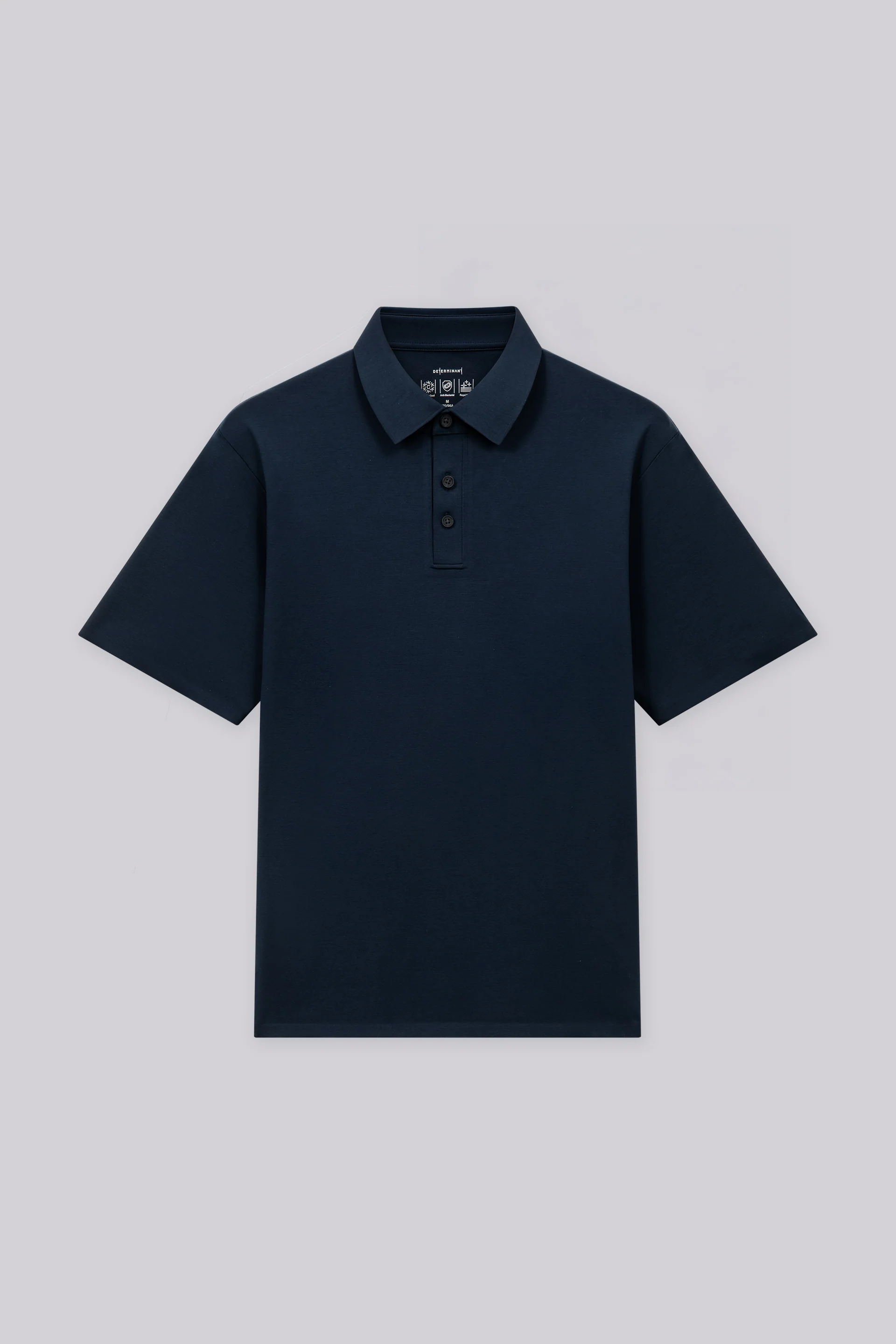 InstantCool Bonded Jersey Polo | Navy 14036N - Image 4
