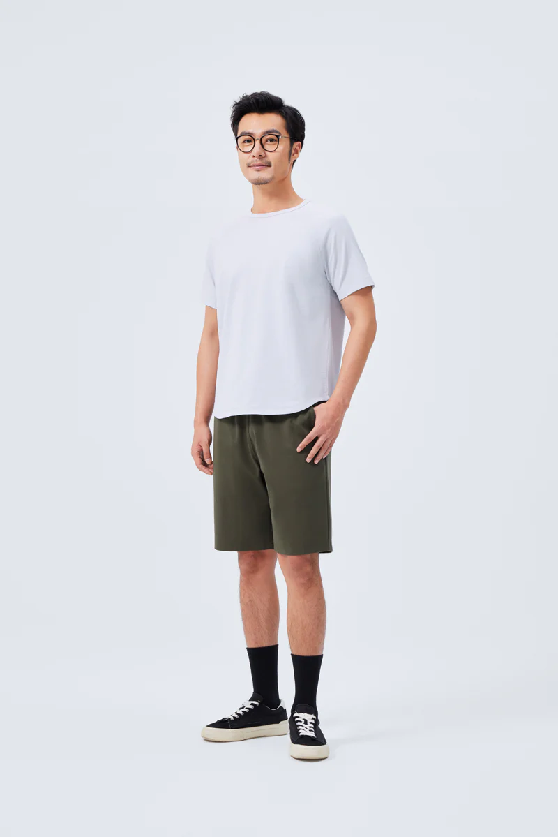 InstantCool Raglan Curved Hem T-Shirt | Grey GYE128 - Image 3