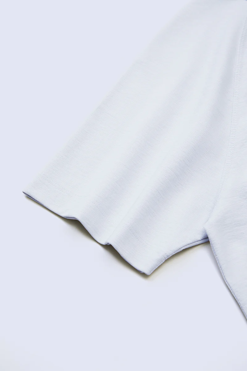 InstantCool Raglan Curved Hem T-Shirt | Grey GYE128 - Image 6