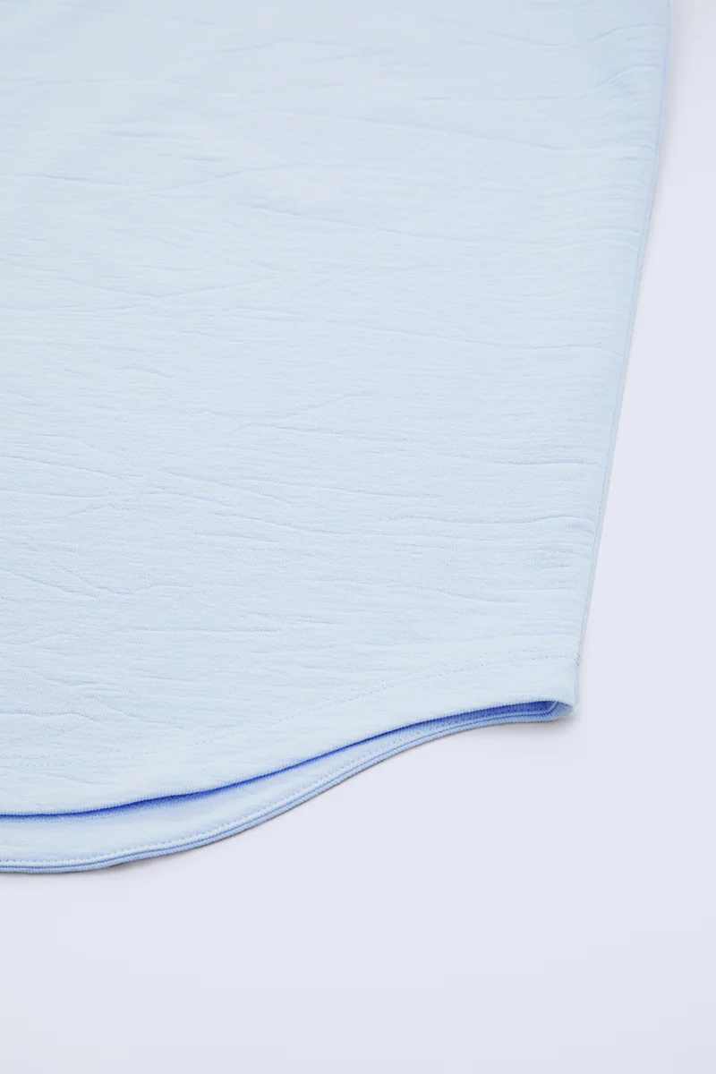 InstantCool Raglan Curved Hem T-Shirt | Light Blue 15940P - Image 9