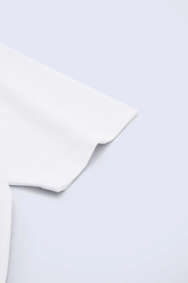 InstantCool Raglan Curved Hem T-Shirt | White WH001Z - Image 6
