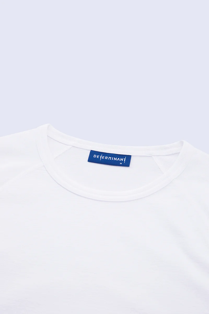 InstantCool Raglan Curved Hem T-Shirt | White WH001Z - Image 7