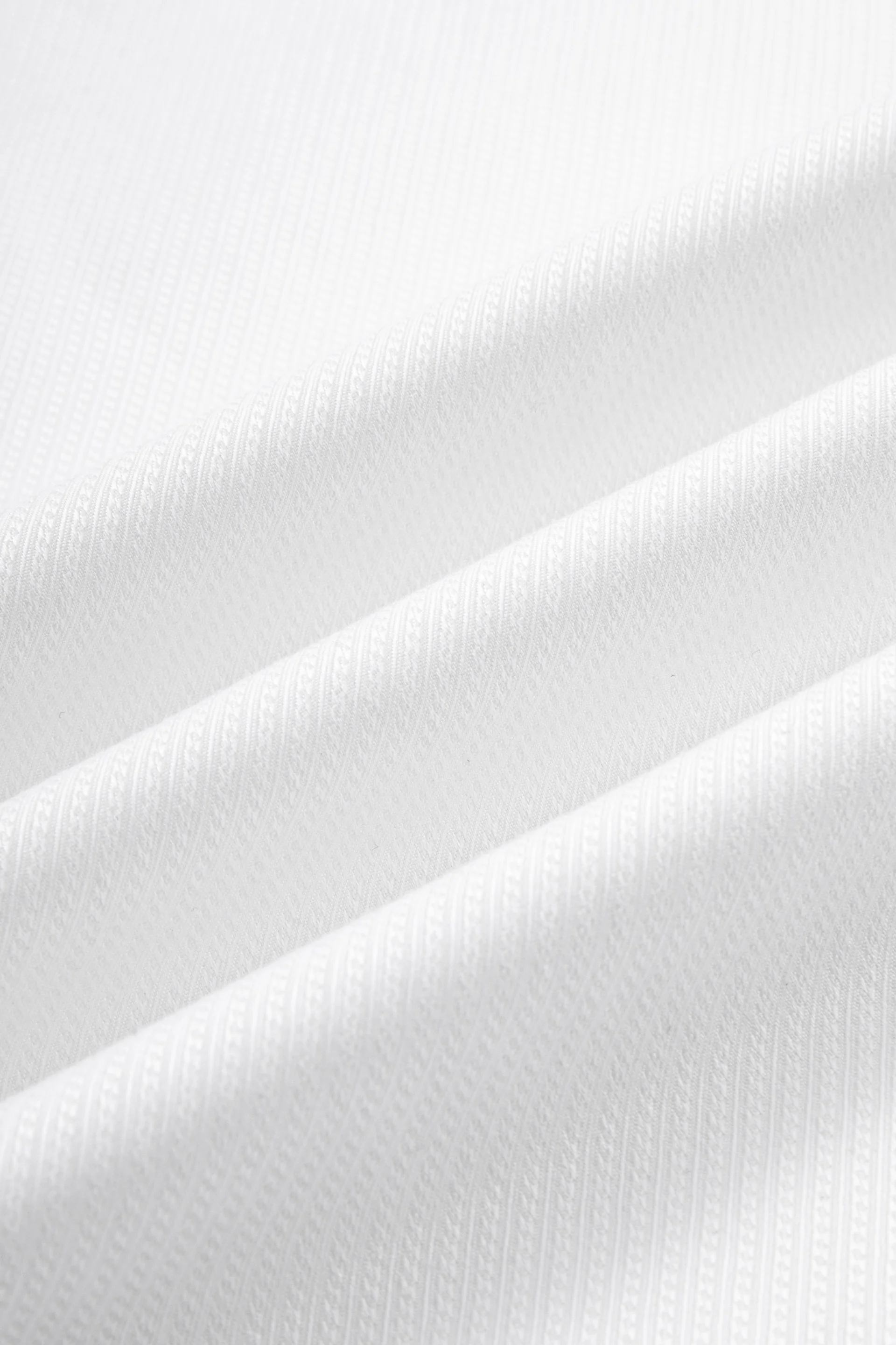 InstantCool Dobby Dress Shirt | Blanc White 27230N - Image 9
