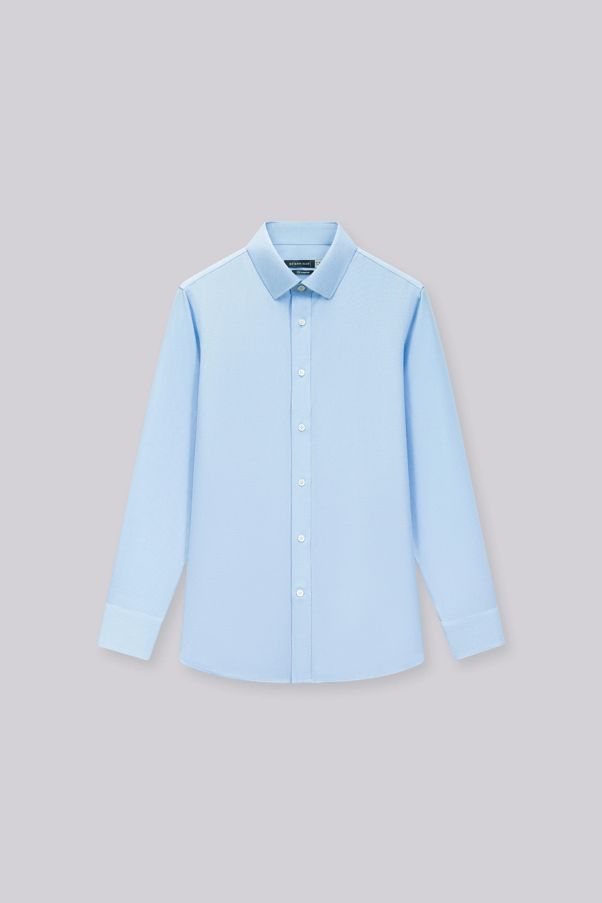InstantCool Dobby Dress Shirt | Light Blue 26891N - Image 5
