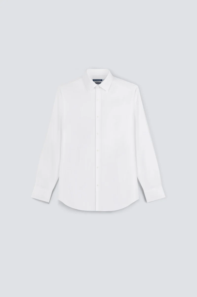 InstantCool Dobby Dress Shirt | White WH001Z - Image 5