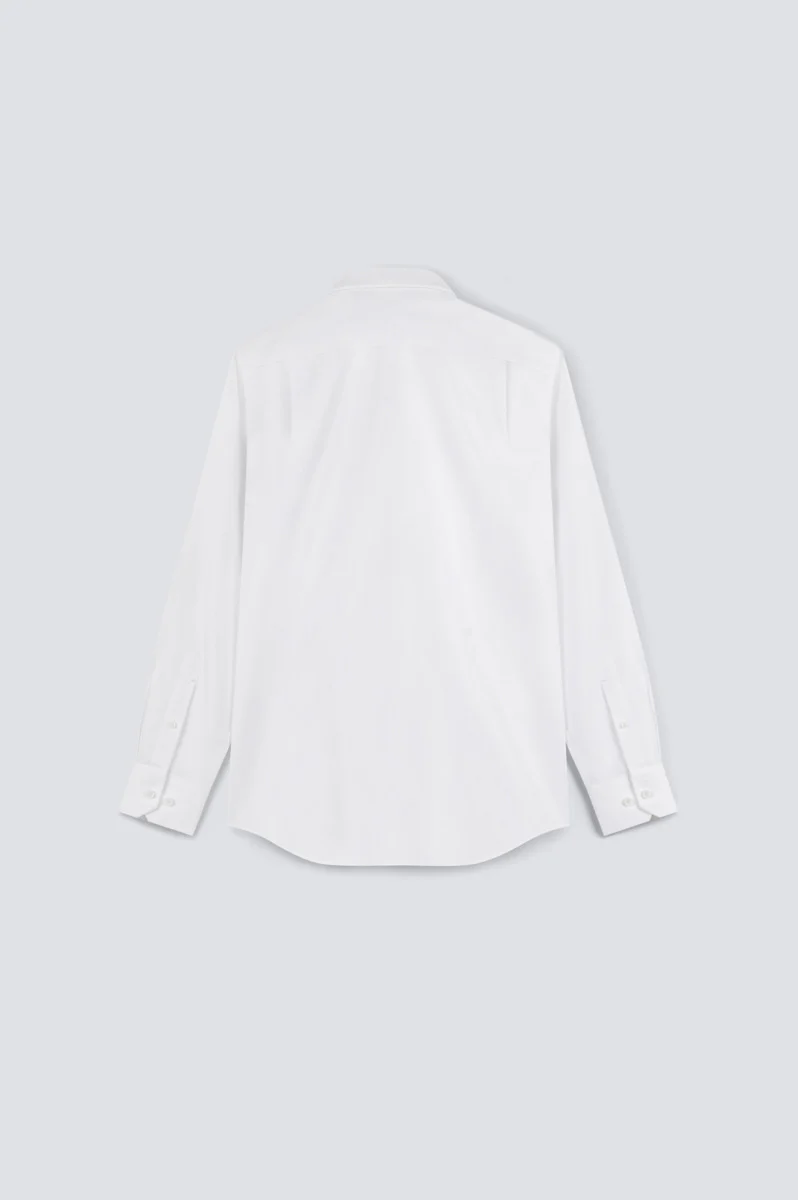 InstantCool Dobby Dress Shirt | White WH001Z - Image 6