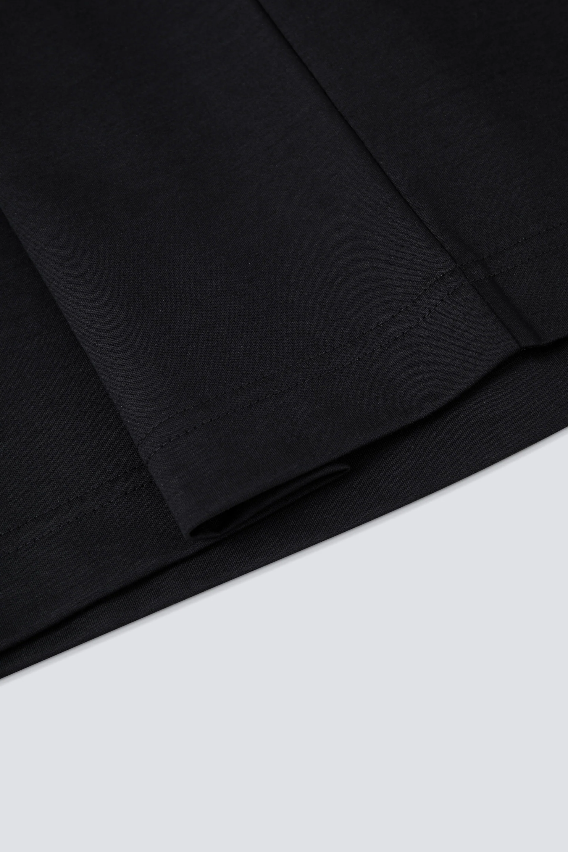 InstantCool Double-Face Knit Crew Neck T-shirt | Black BKFD01 - Image 6