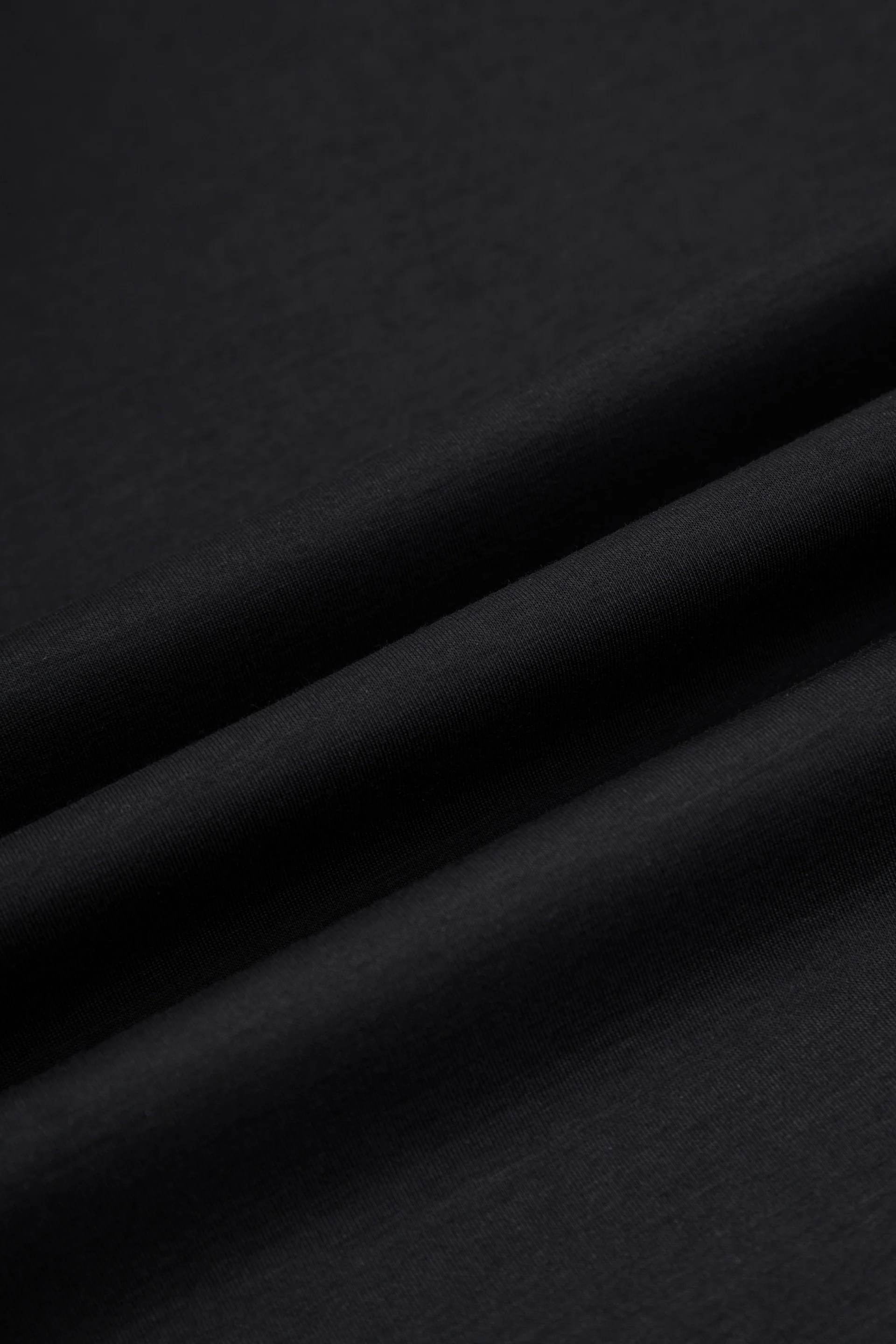 InstantCool Double-Face Knit Crew Neck T-shirt | Black BKFD01 - Image 7
