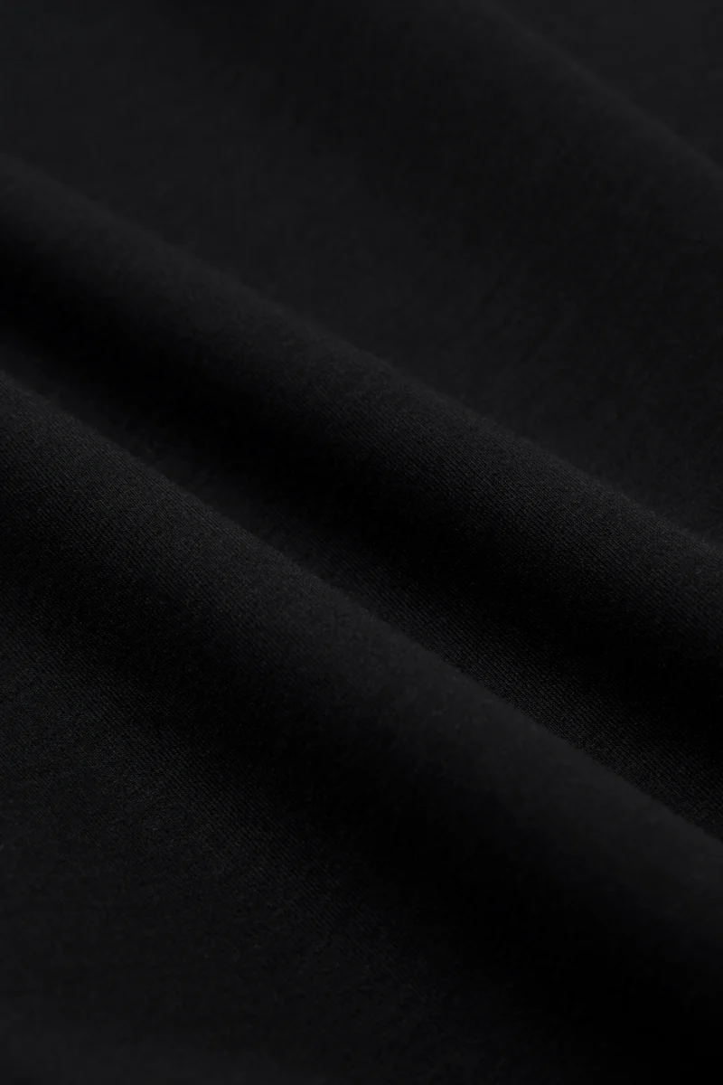 InstantCool Jersey Crew Neck T-Shirt | Black BKFD01 - Image 9