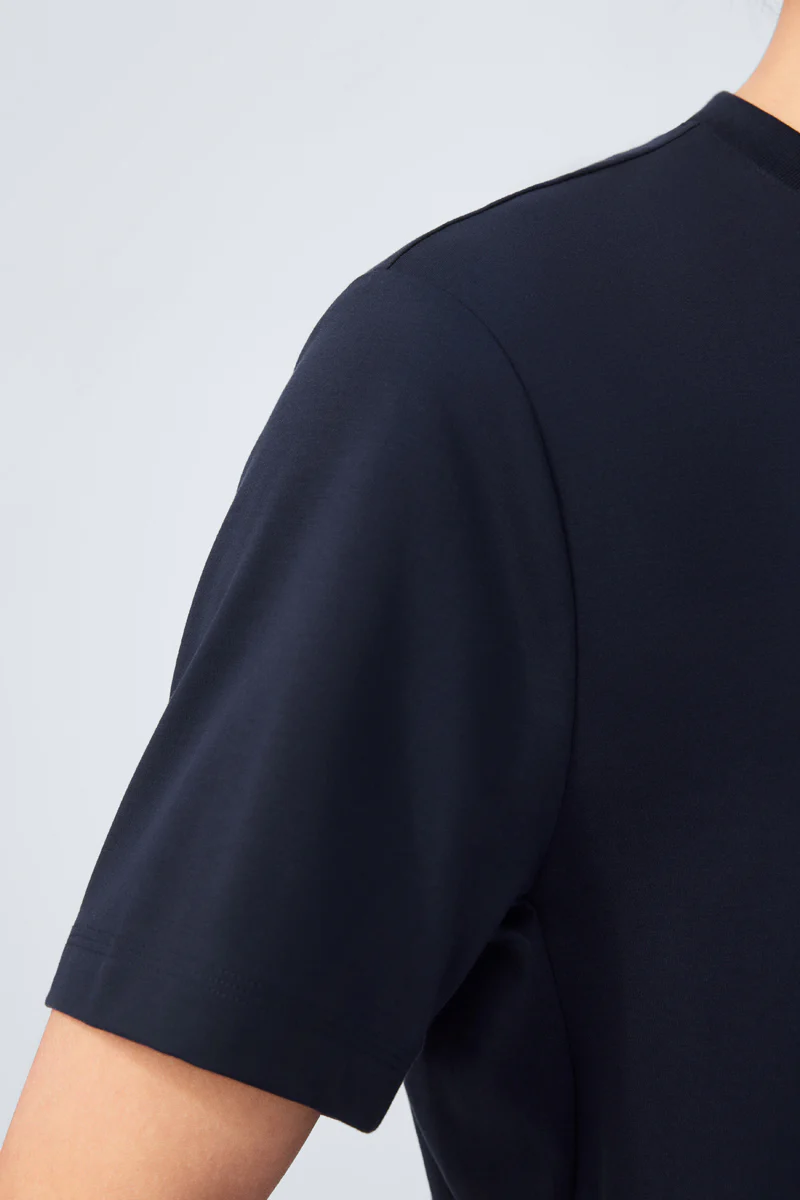 InstantCool Jersey Crew Neck T-Shirt | Navy NYE009 - Image 4