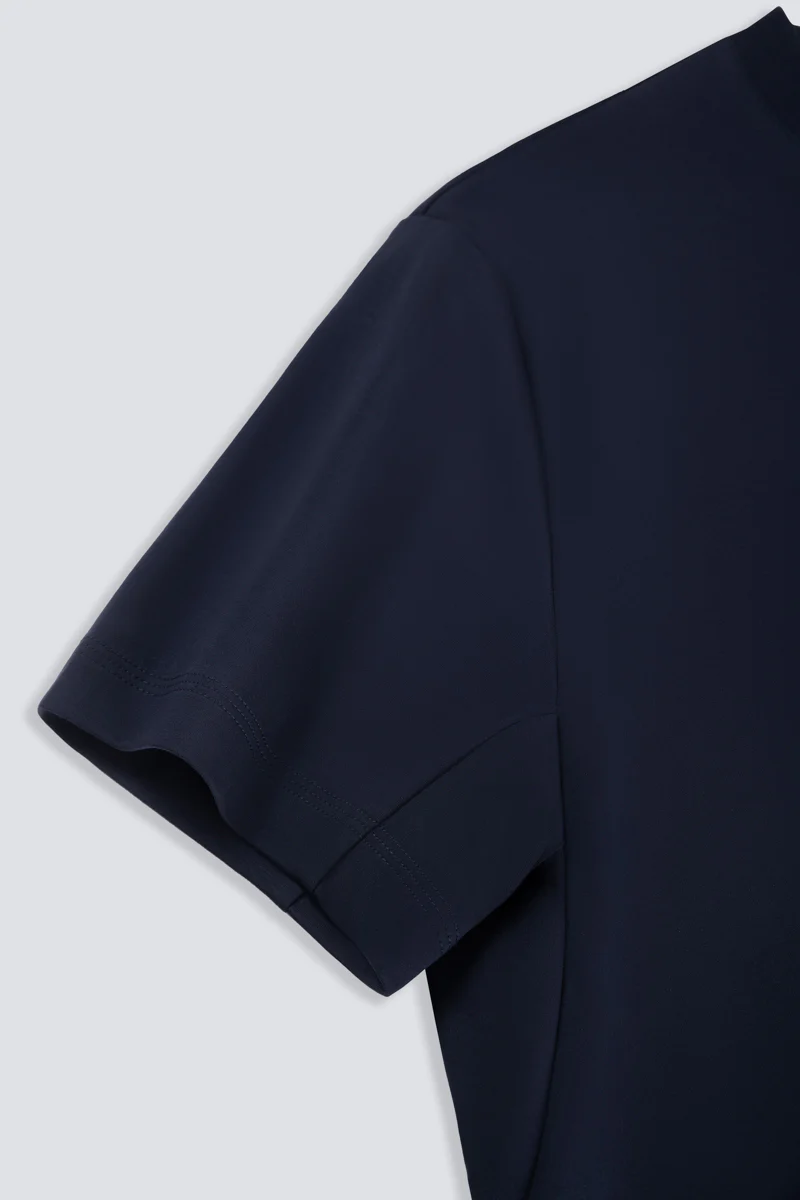 InstantCool Jersey Crew Neck T-Shirt | Navy NYE009 - Image 7