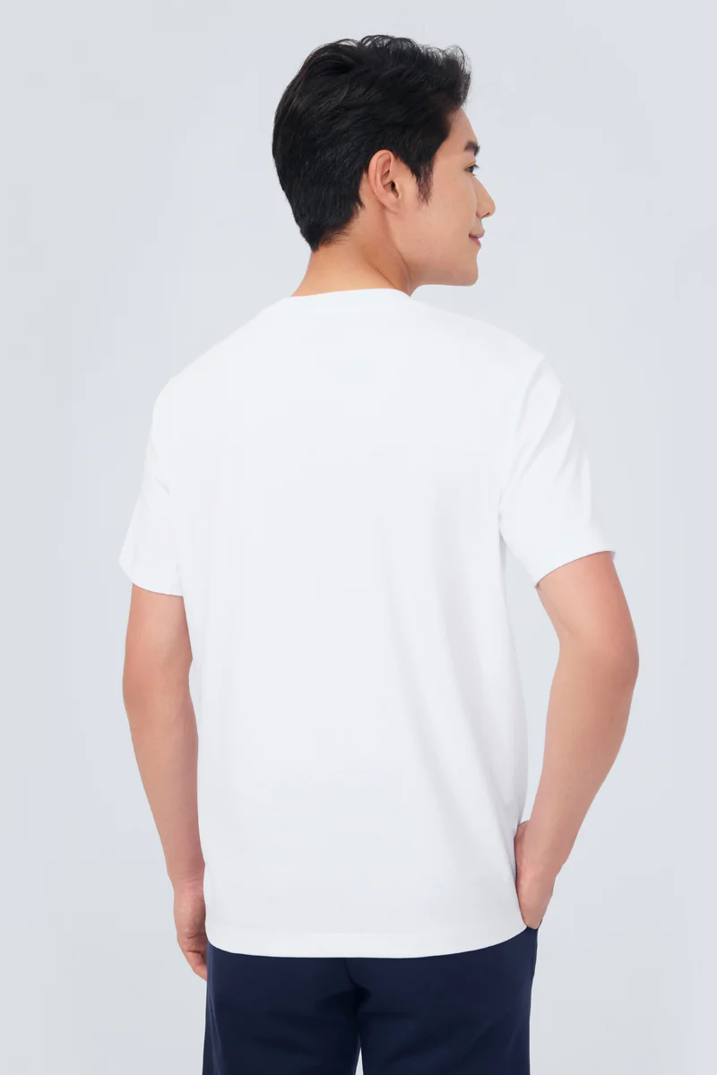 InstantCool Jersey Crew Neck T-Shirt | White WH001Z - Image 5