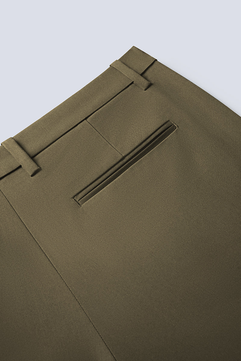 InstantCool Lightweight Twill Smart Pants | Dark Green 22623N - Image 6
