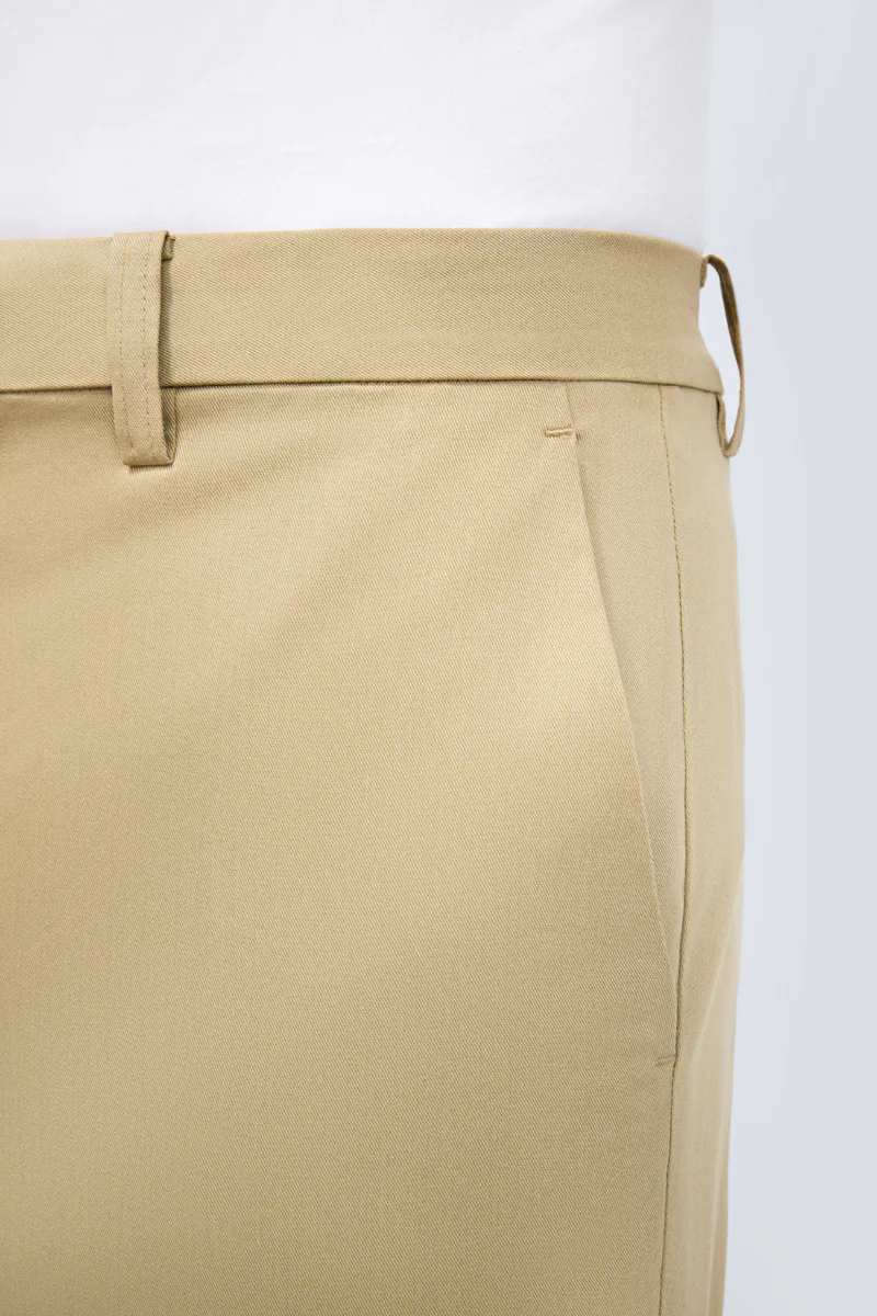 InstantCool Lightweight Twill Smart Pants | Dark Khaki GNE426 - Image 3