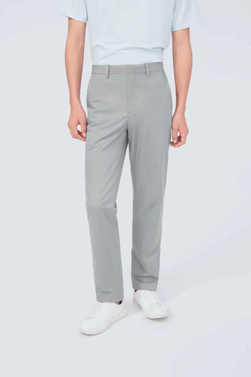 InstantCool Lightweight Twill Smart Pants | Grey GYE103 - Image 2