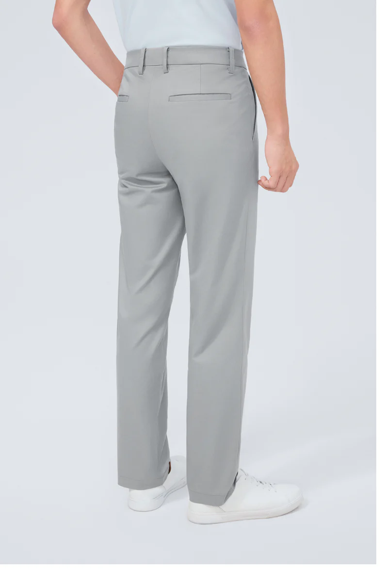 InstantCool Lightweight Twill Smart Pants | Grey GYE103 - Image 4