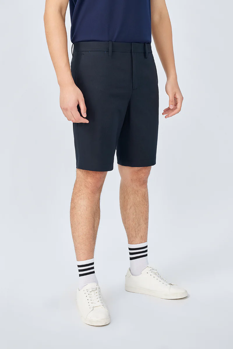 InstantCool Lightweight Twill Smart Shorts | Black 1608NZ - Image 2
