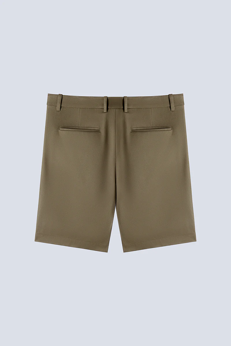 InstantCool Lightweight Twill Smart Shorts | Dark Green 22623N - Image 8