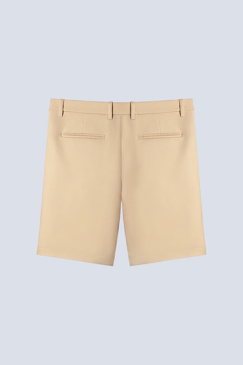 InstantCool Lightweight Twill Smart Shorts | Khaki 25649N - Image 9
