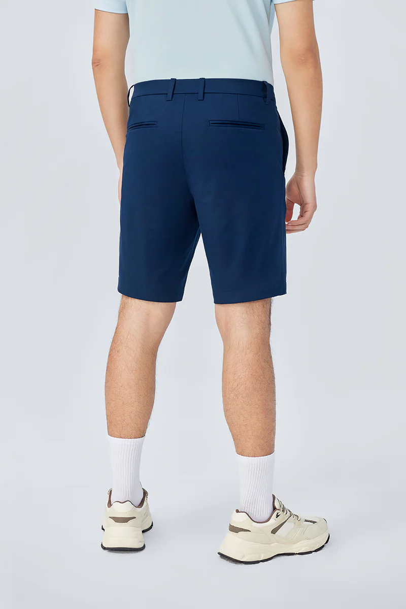InstantCool Lightweight Twill Smart Shorts | Navy 23070N - Image 3
