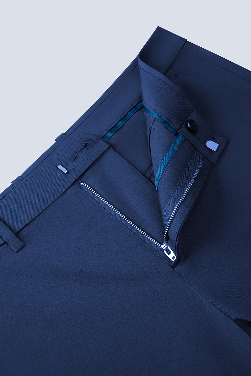 InstantCool Lightweight Twill Smart Shorts | Navy 23070N - Image 6