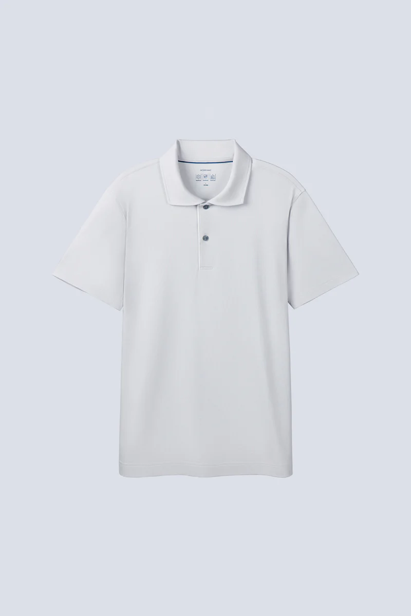 InstantCool Pique Polo | Grey GYE128 - Image 10
