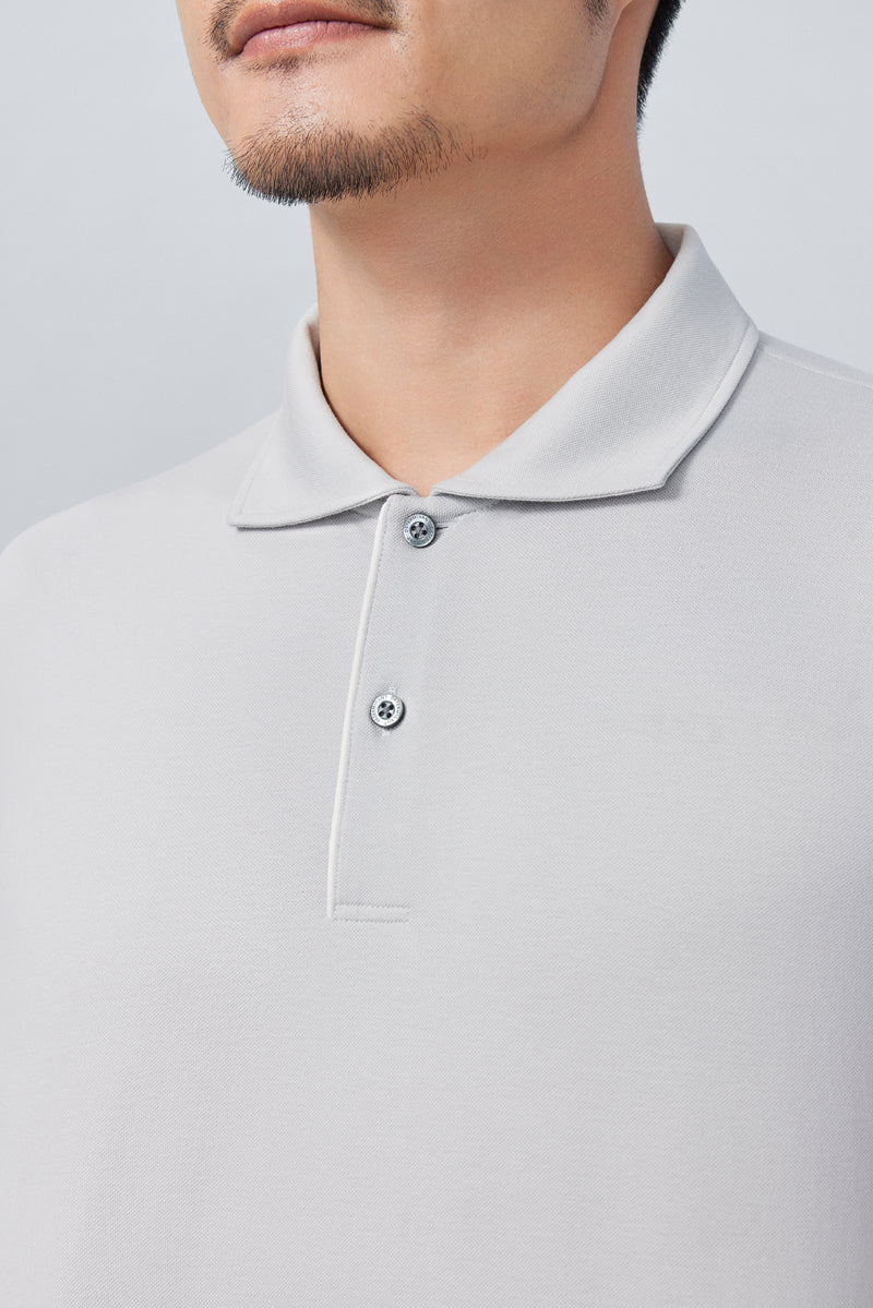 InstantCool Pique Polo | Grey GYE128 - Image 2