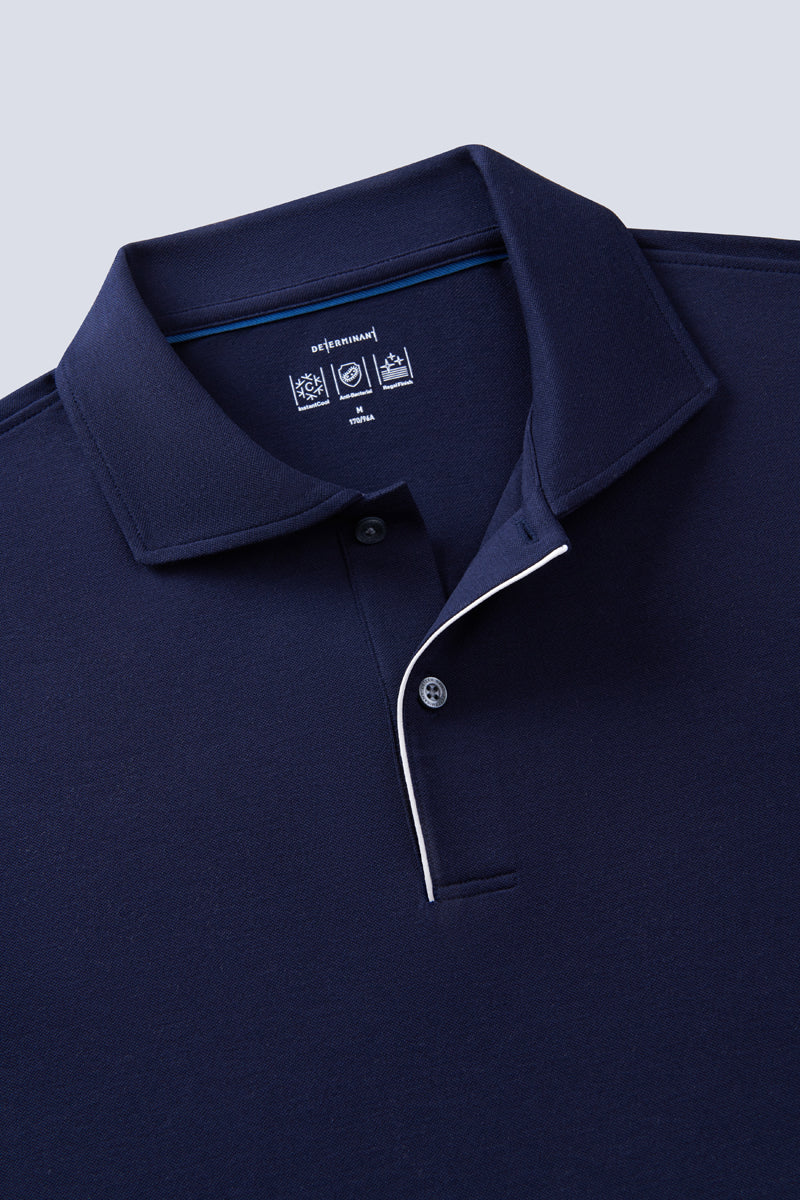 InstantCool Pique Polo | Navy NNY096 - Image 6