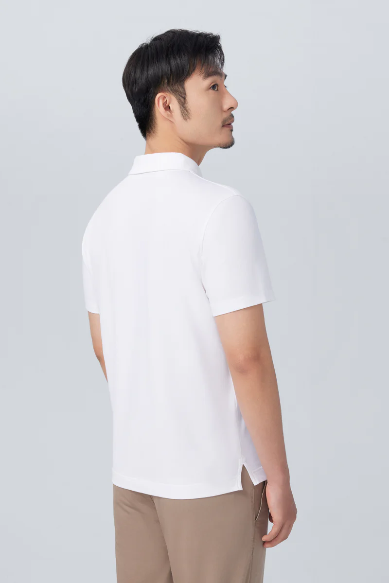 InstantCool Pique Polo | White WH001Z - Image 4