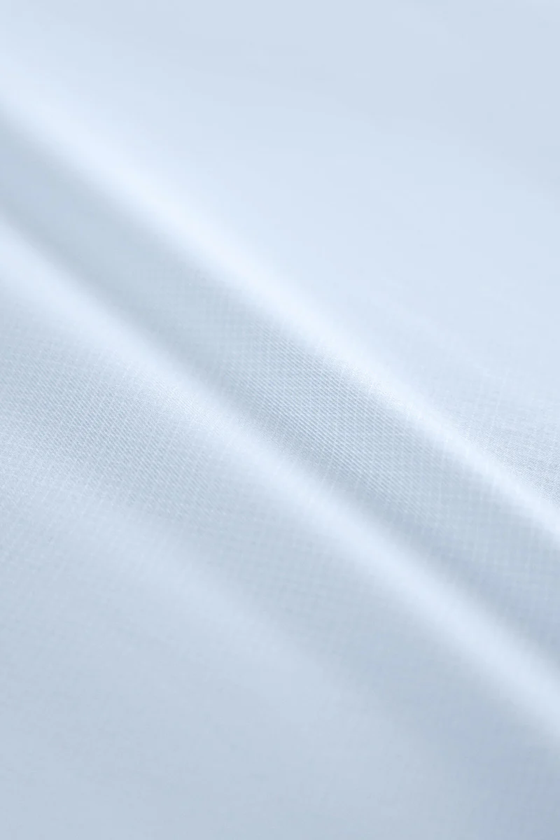 InstantCool Twill Dress Shirt | Light Blue Semi Plain 16220N - Image 4