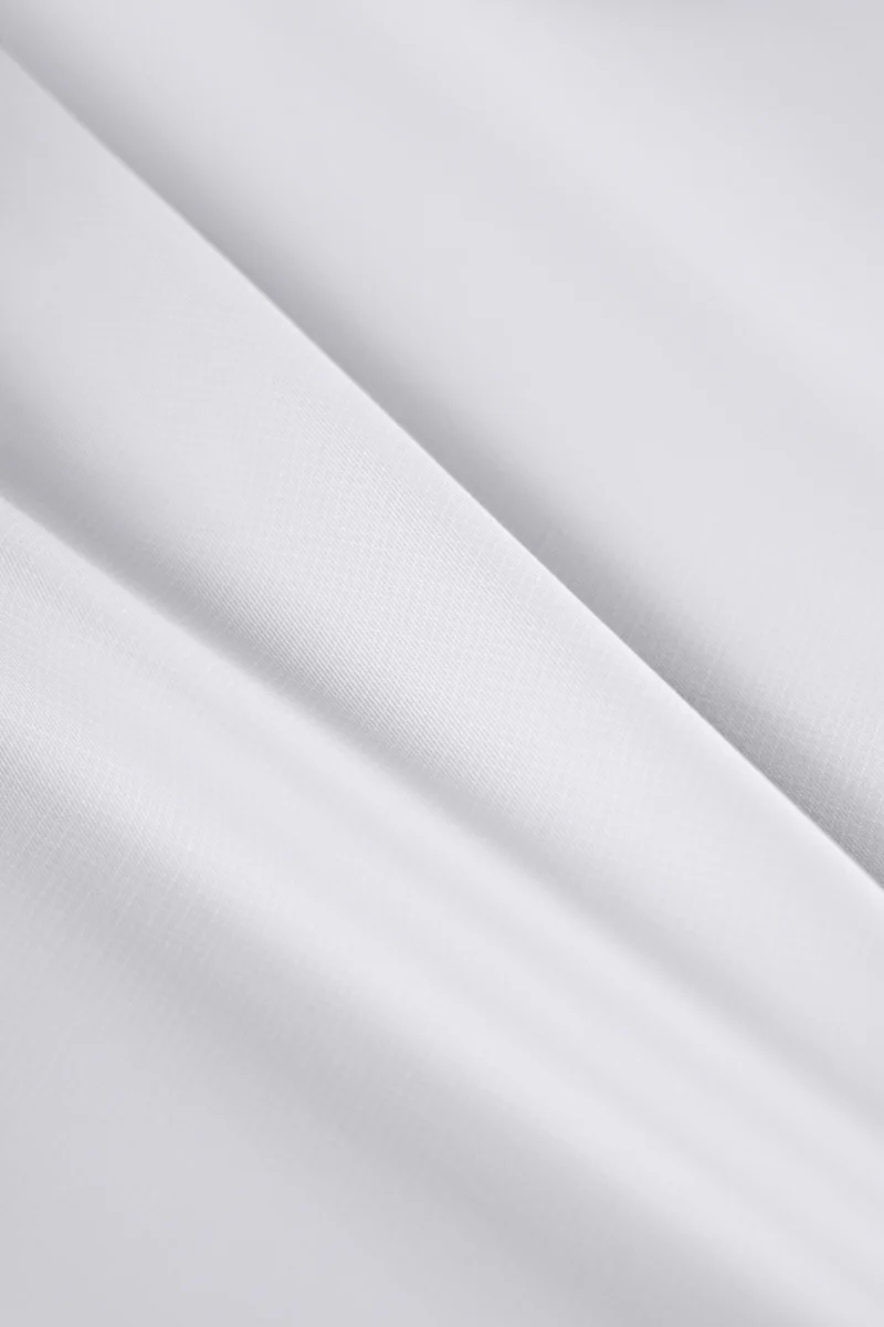 InstantCool Twill Dress Shirt | Pale Grey Semi Plain 19490N - Image 4