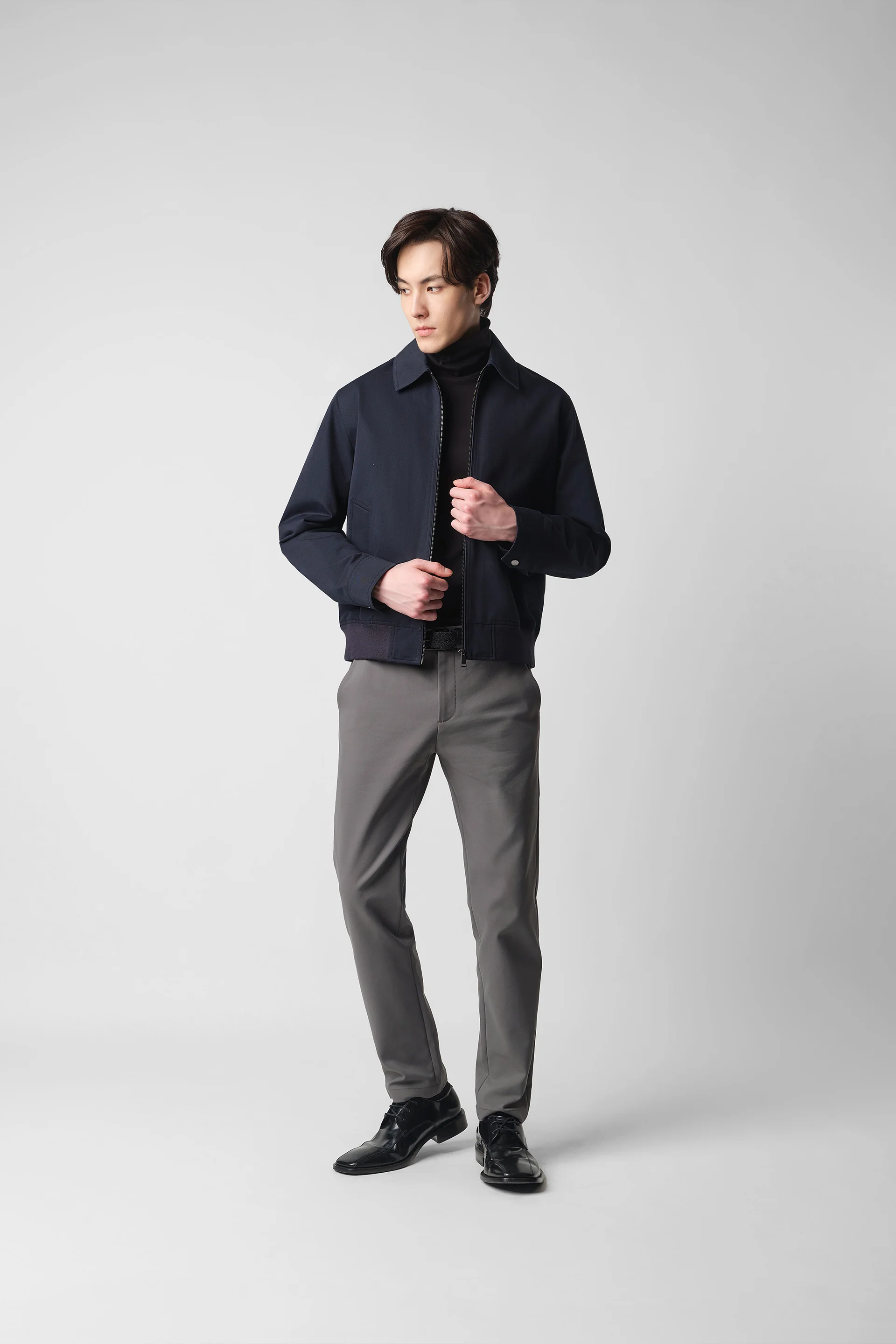 Insulated Blouson Jacket | Navy 7957NZ - Image 6