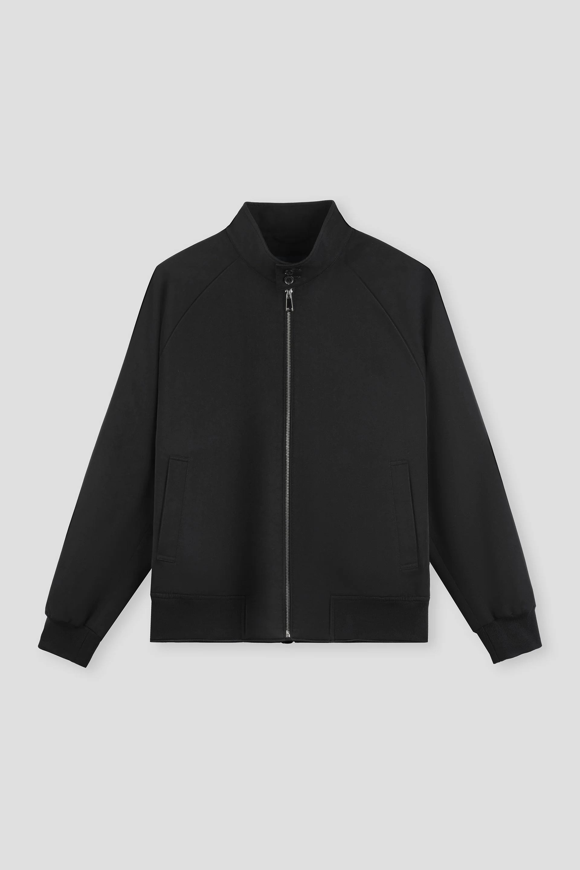 Insulated Harrington Jacket | Black BKFD01 - Image 2