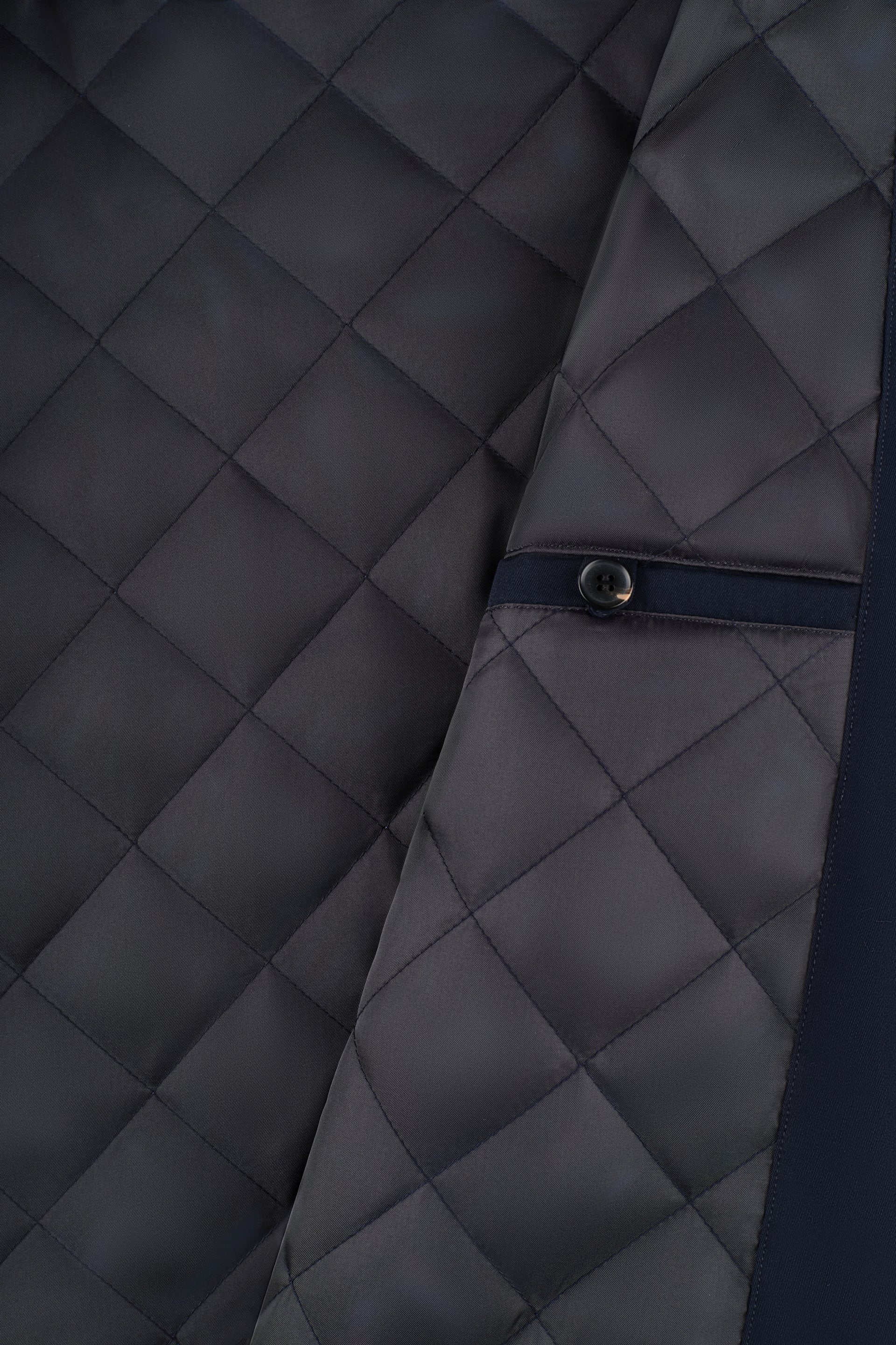Insulated Harrington Jacket | Navy 7957NZ - Image 4