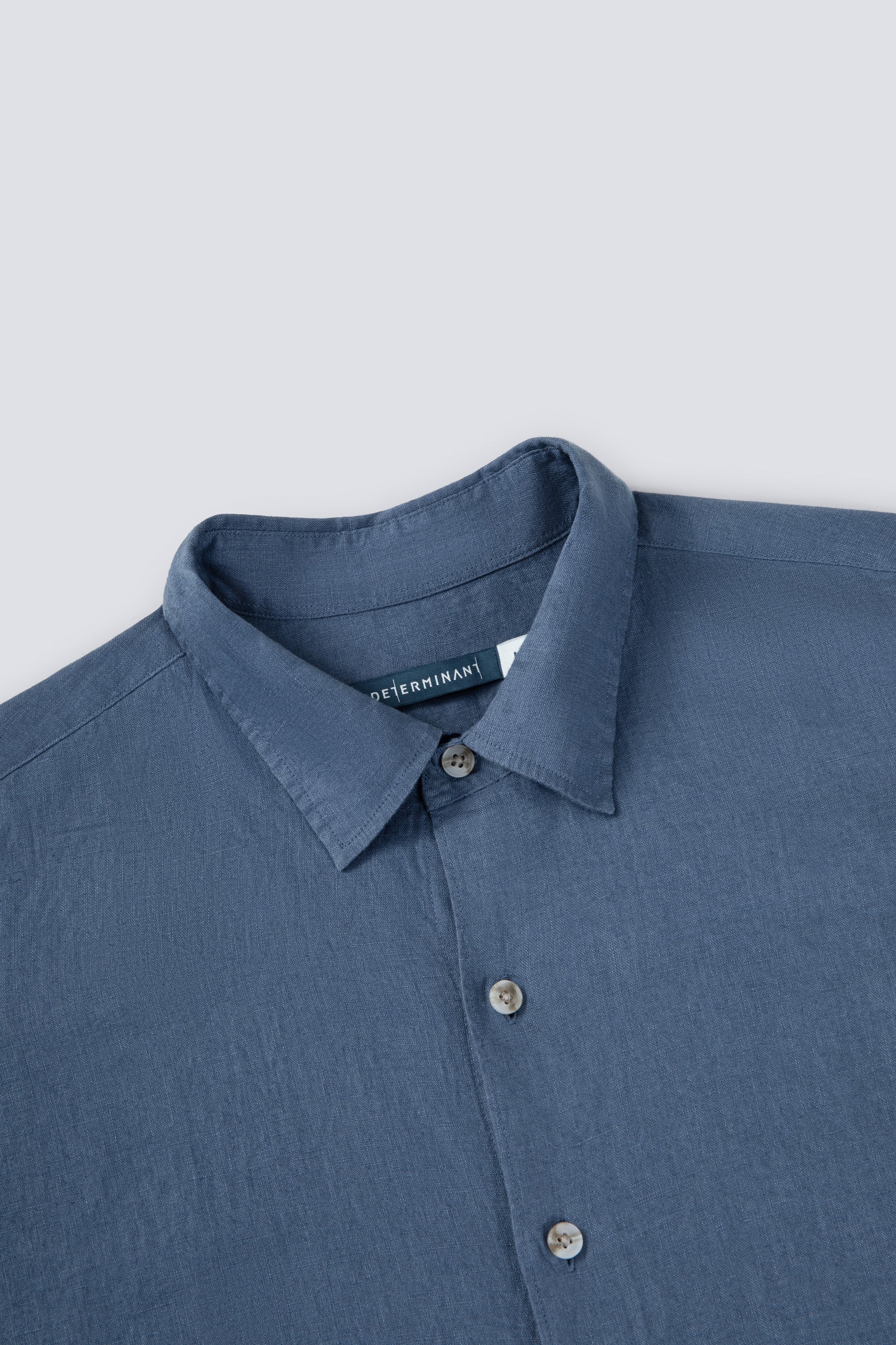 Linen Casual Shirt | Ensign Blue 25560P - Image 2