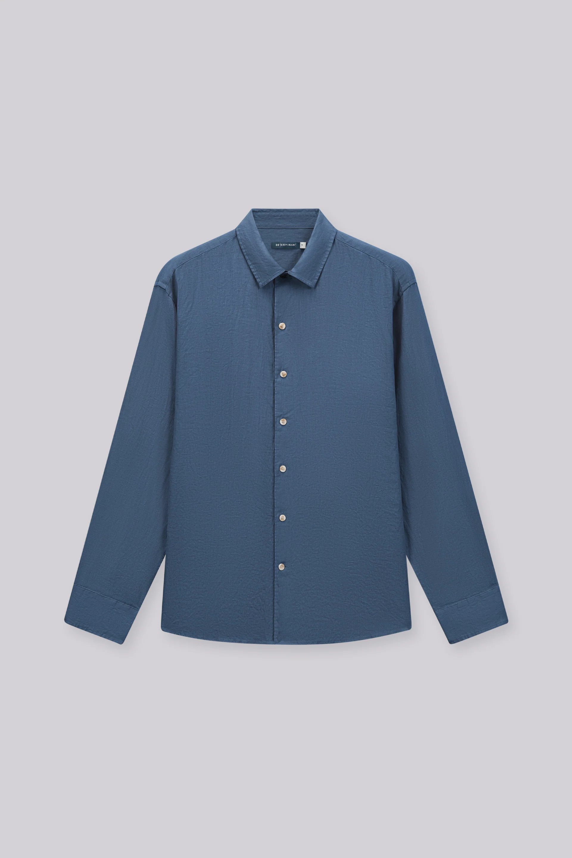 Linen Casual Shirt | Ensign Blue 25560P - Image 3