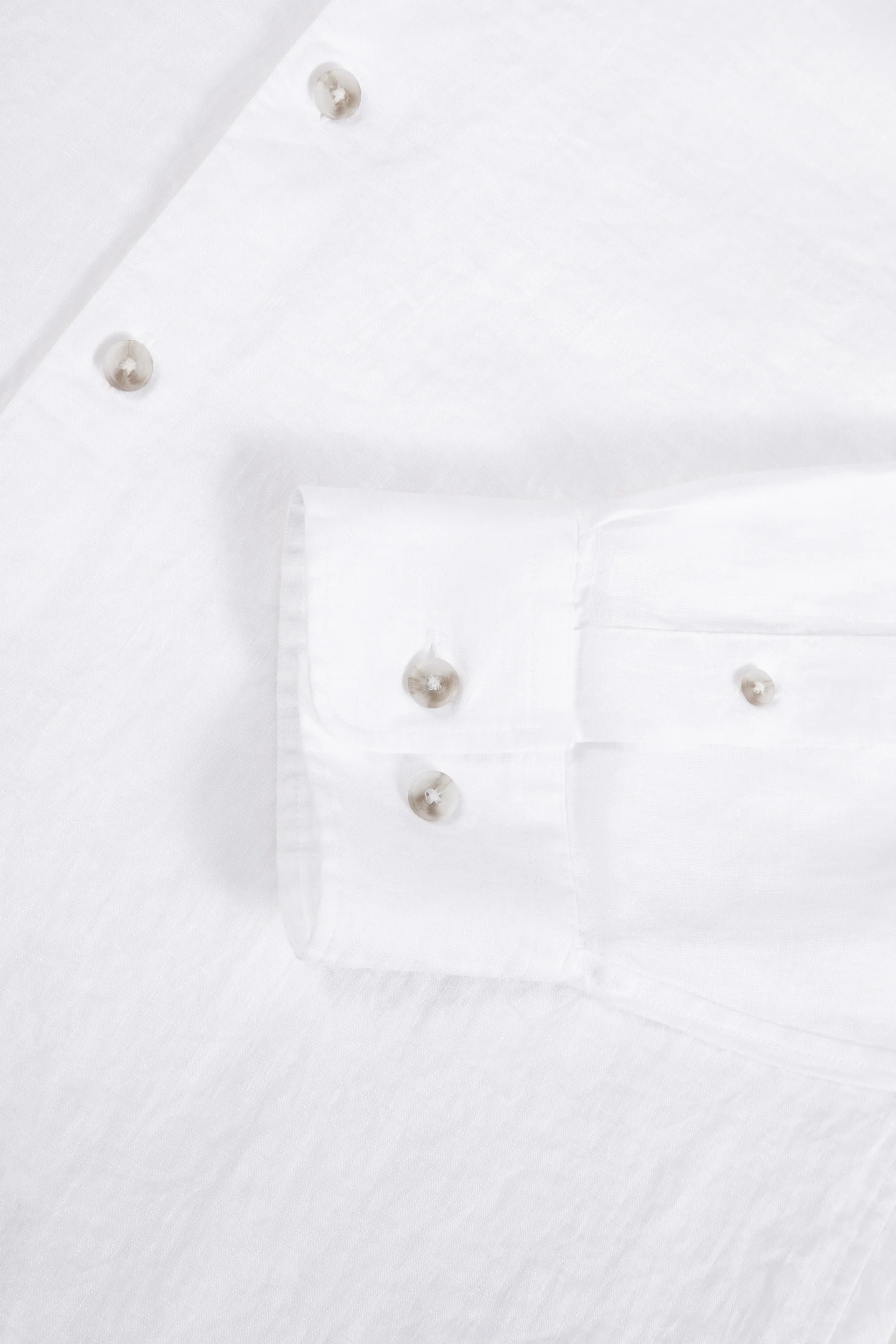 Linen Casual Shirt | White WH001Z - Image 5