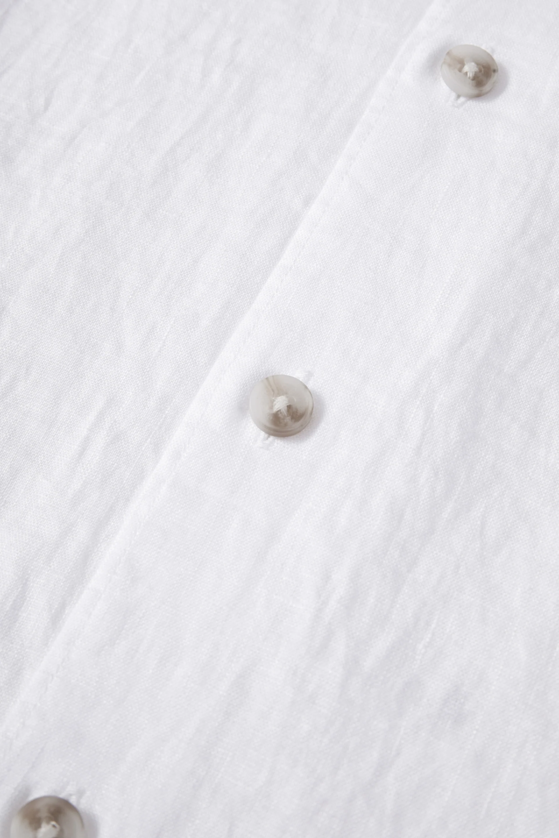 Linen Casual Shirt | White WH001Z - Image 6