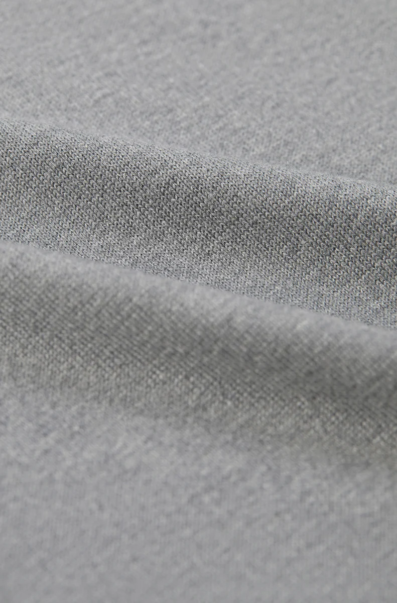 Merino-Blend Crew Neck Sweater | Grey EGBC25 - Image 13