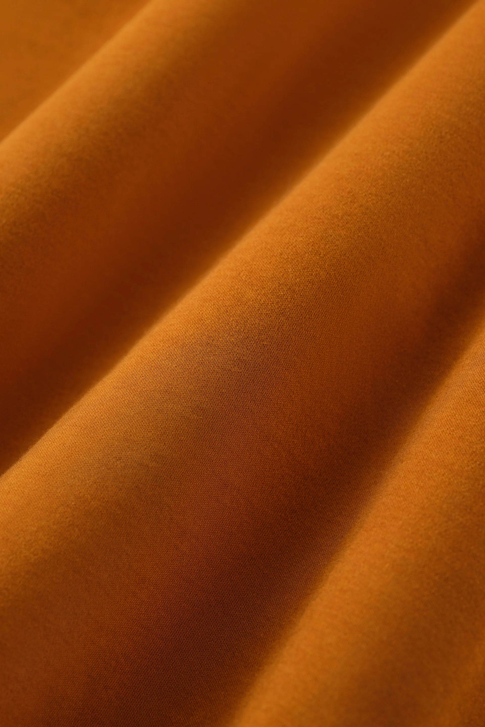 Merino-Blend Turtleneck Long Sleeve T-Shirt | Apricot Orange PT1163 - Image 5