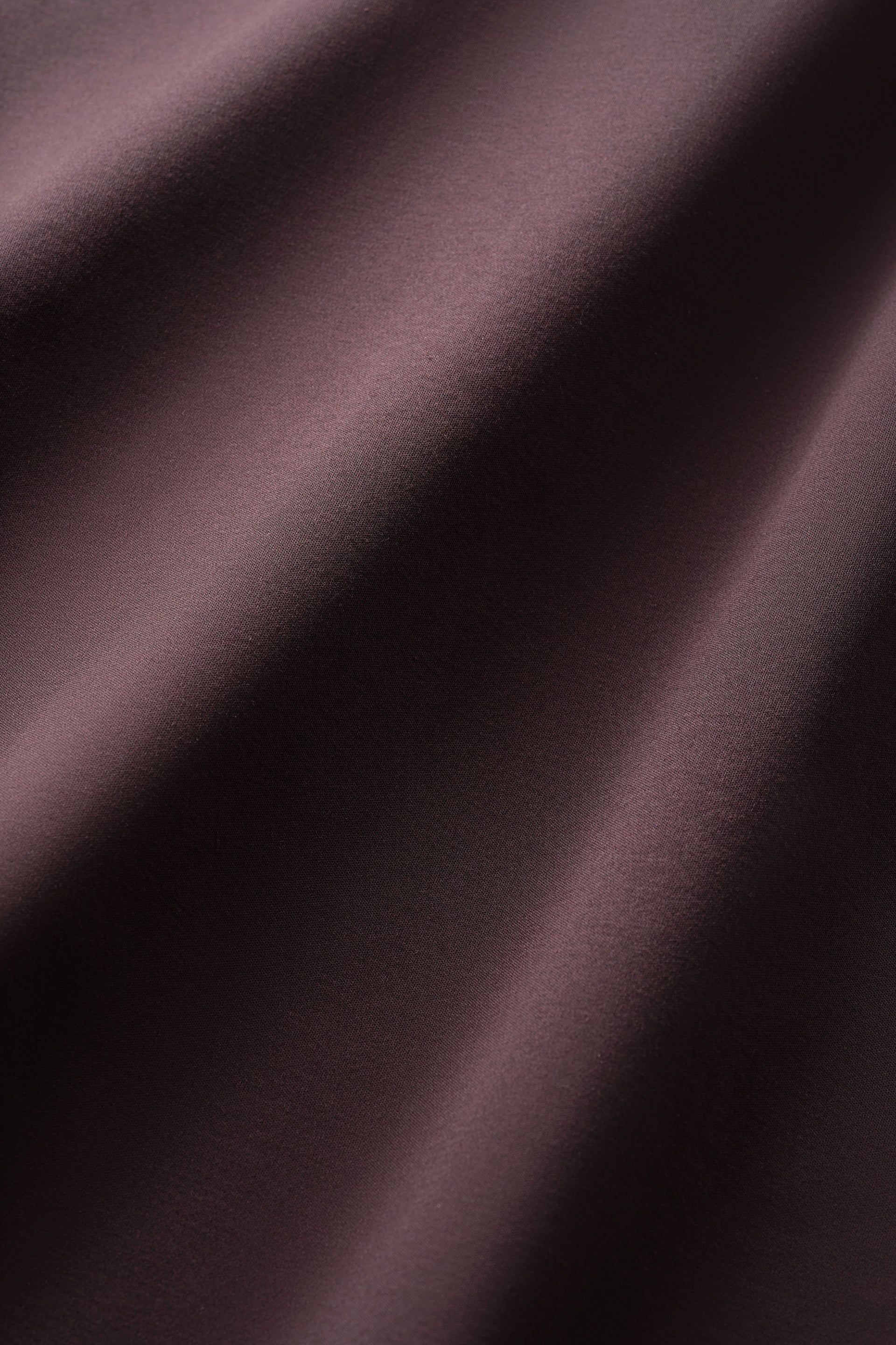 Merino-Blend Turtleneck Long Sleeve T-Shirt | Deep Brown PT1106 - Image 5