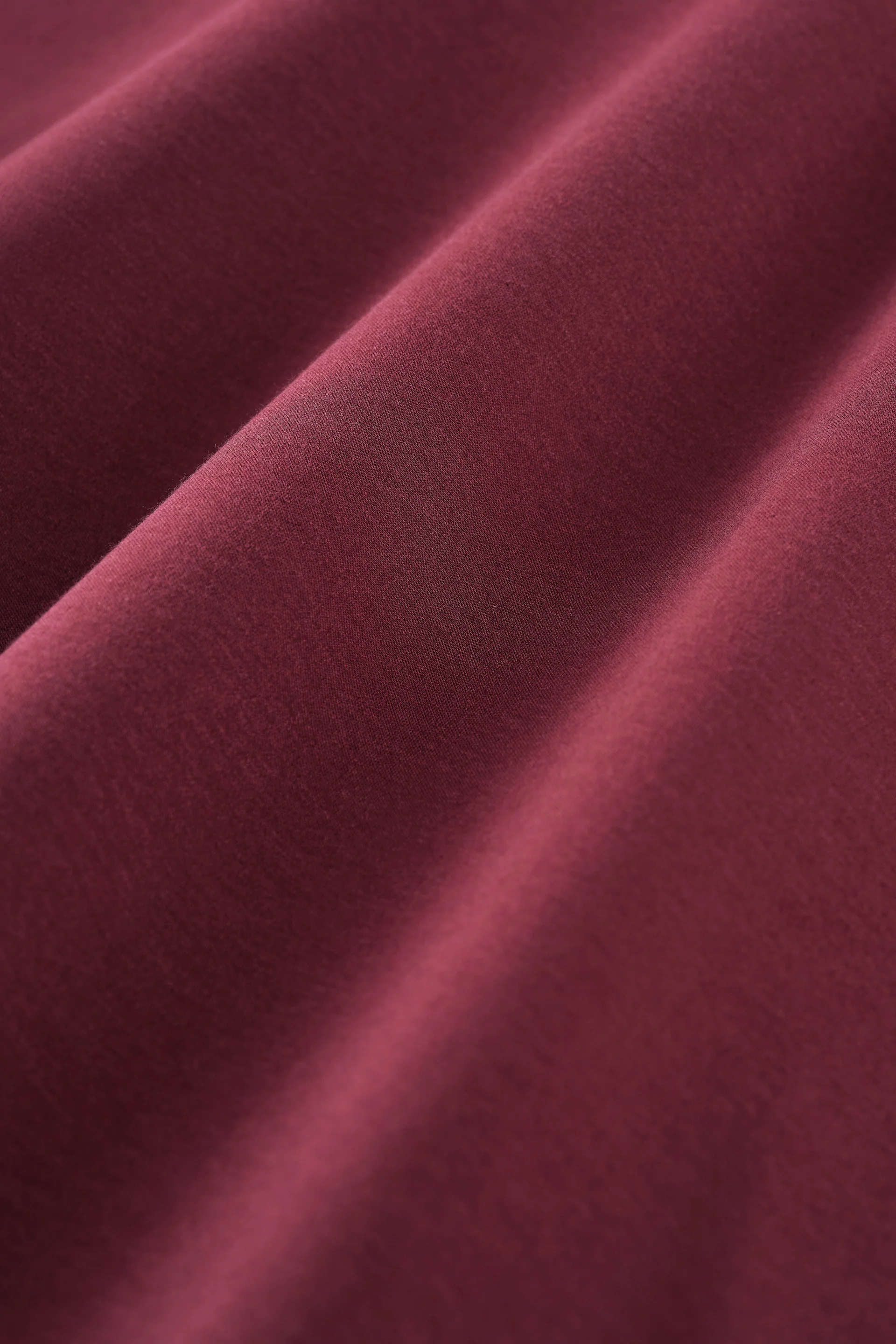 Merino-Blend Turtleneck Long Sleeve T-Shirt | Plum Burgundy PT1627 - Image 5