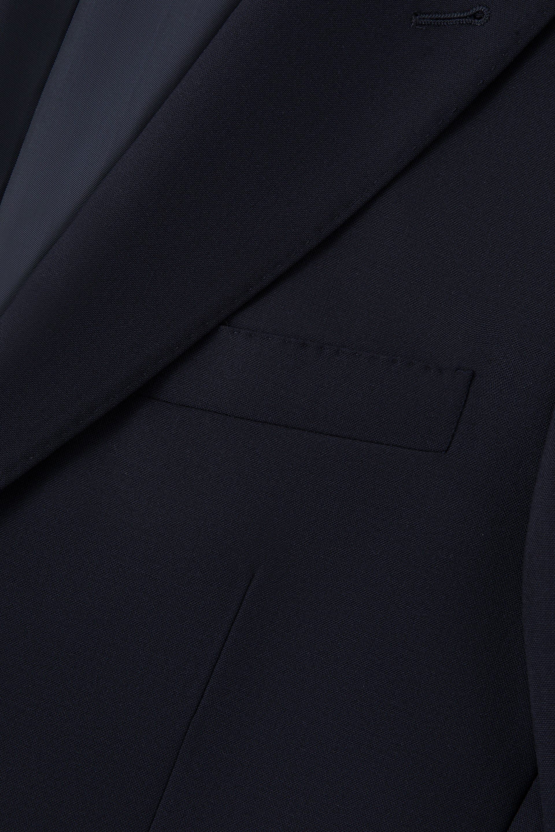 Merino Wool Regular Fit Blazer | Navy NY0000 - Image 9