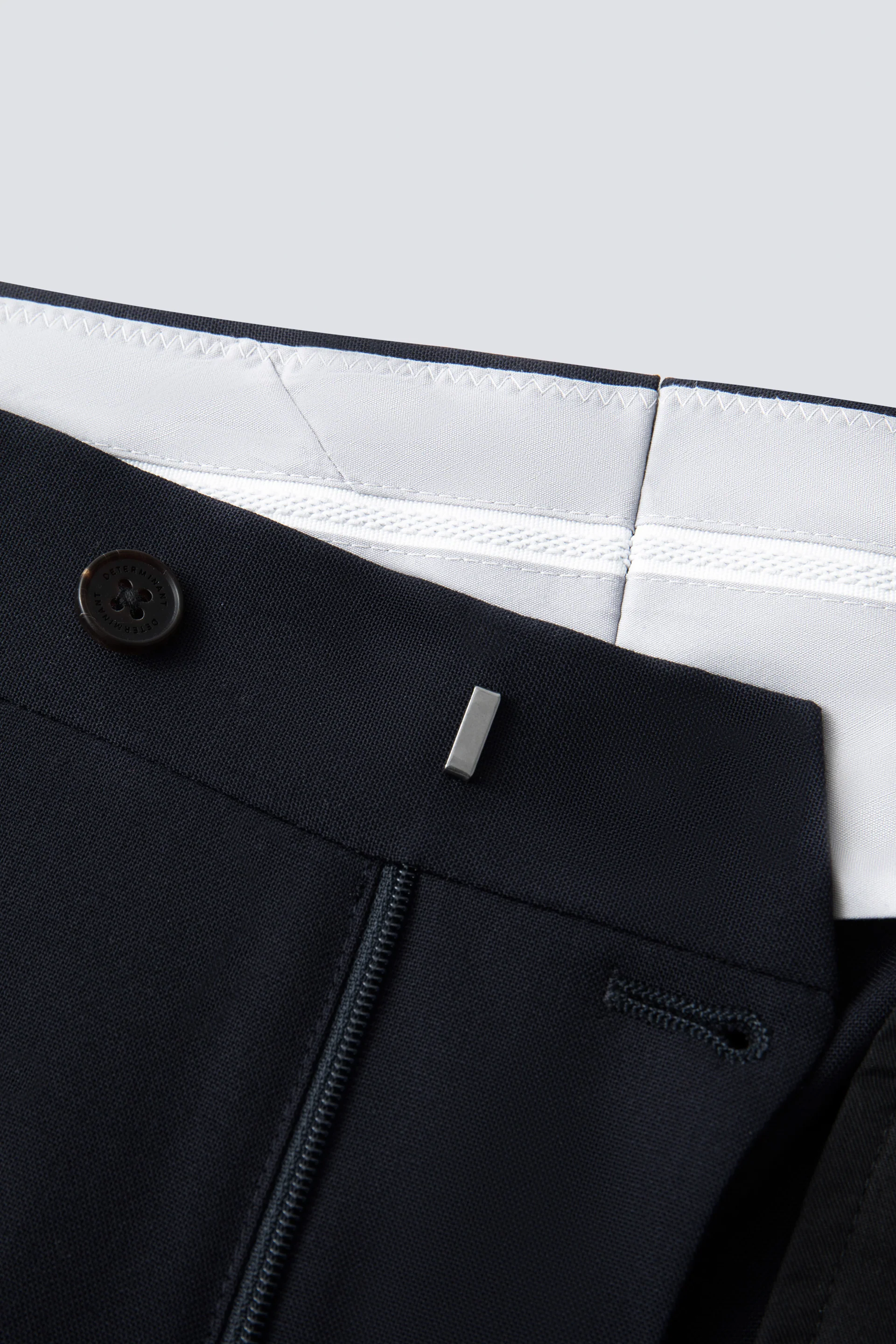 Merino Wool Regular Fit Tailored Pants | Navy NY0000 - Image 7