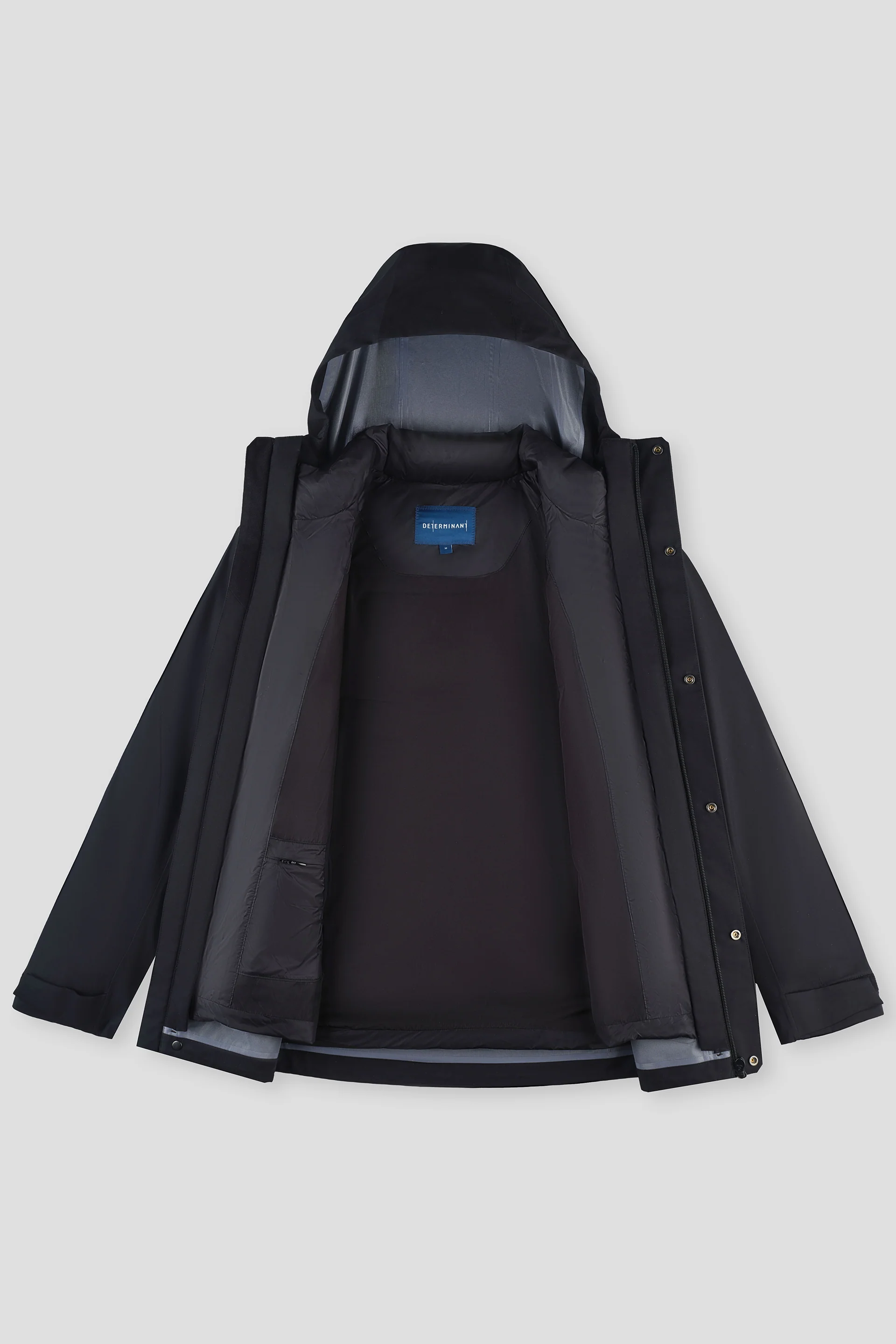 Multi-Functional Waterproof Down Parka | Black BKFD01 - Image 4