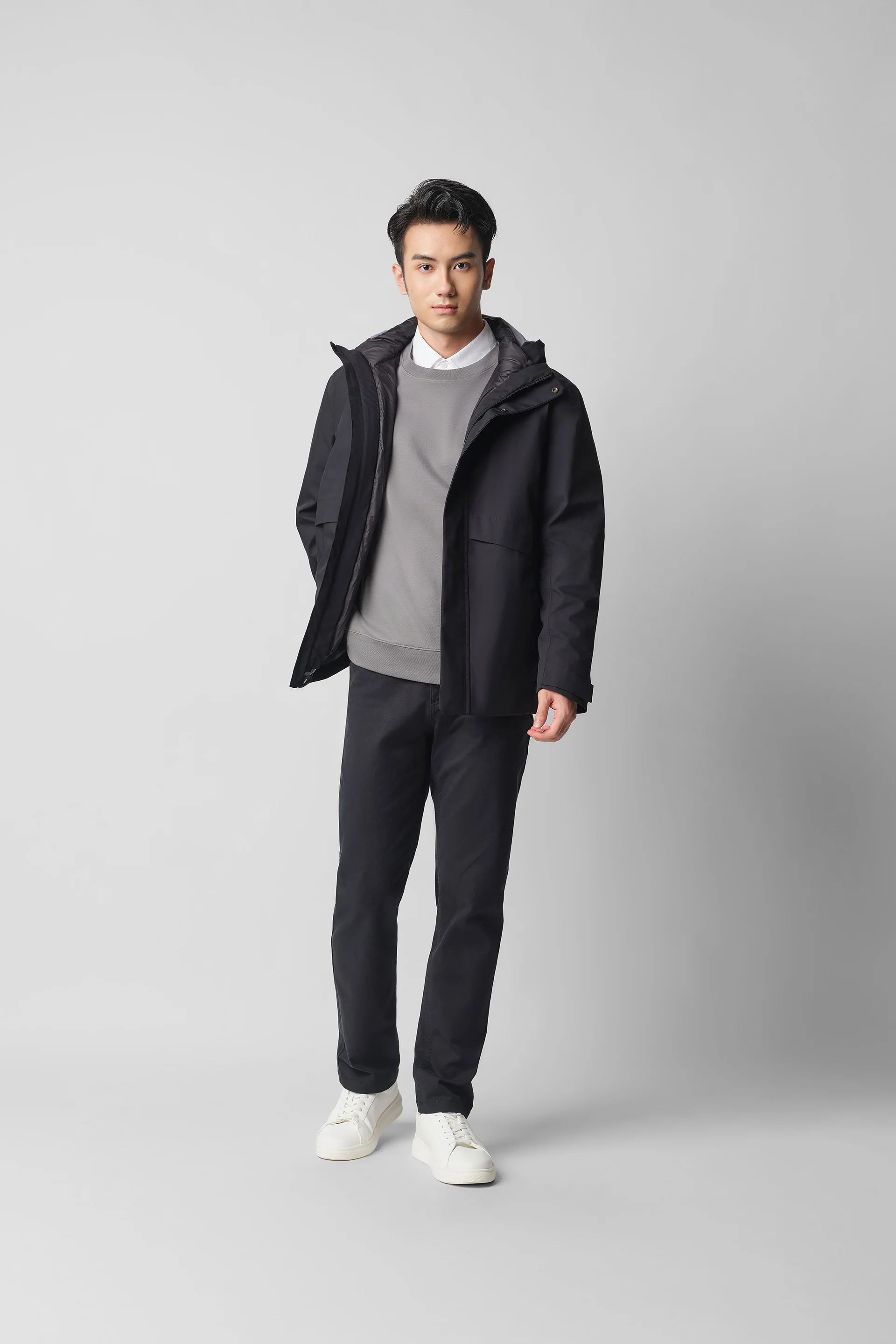 Multi-Functional Waterproof Down Parka | Black BKFD01 - Image 6