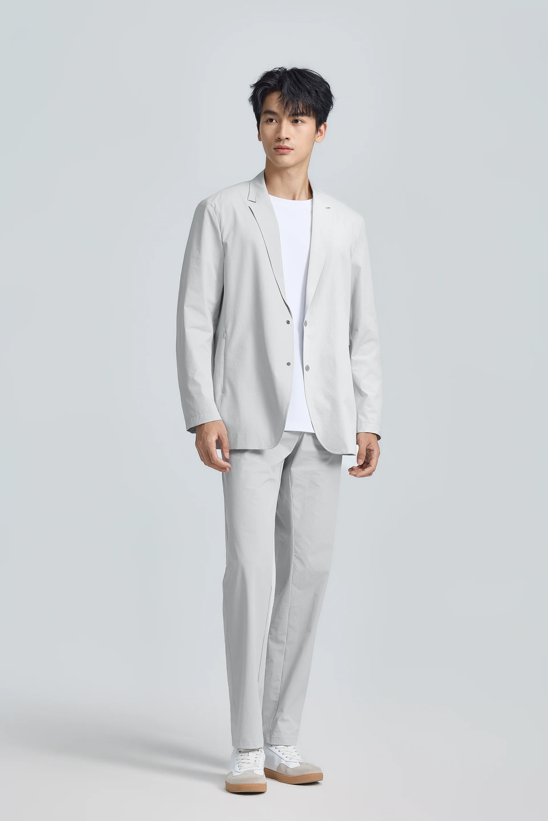 Multi-Stretch Commuter Blazer | Grey GY0000 - Image 3