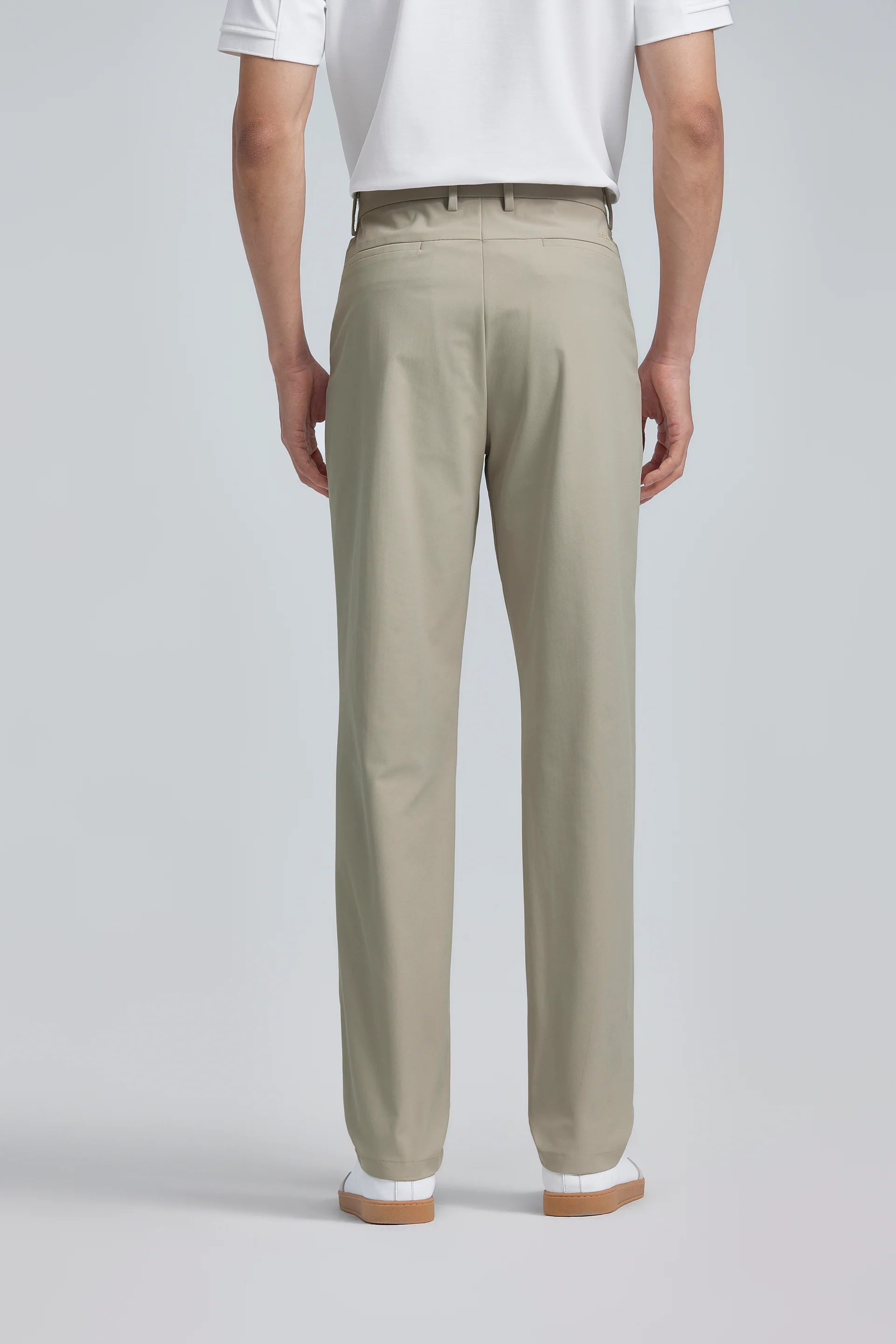 Multi-Stretch Warp Knit Smart Pants | Sand Khaki KH0000 - Image 5