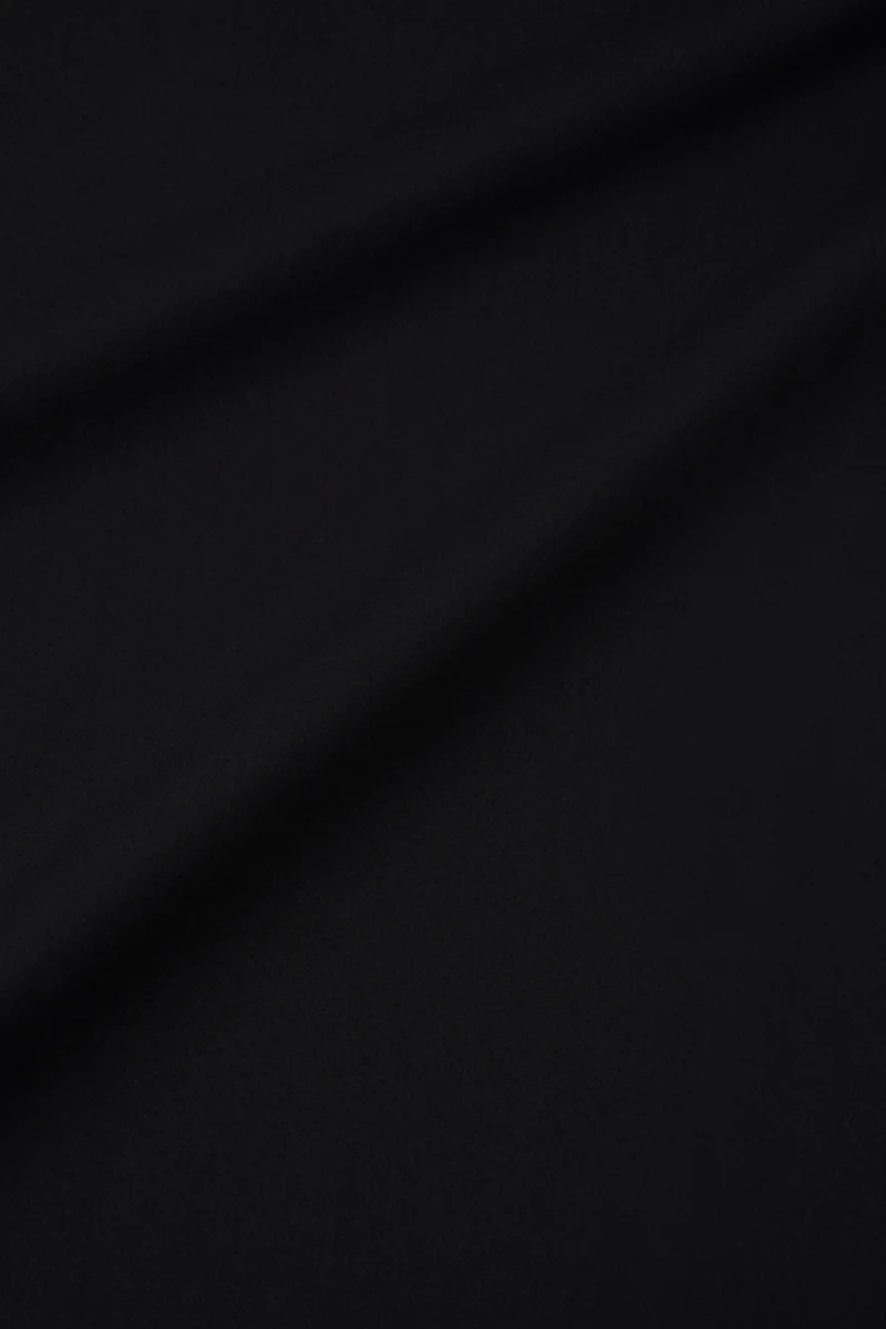 Poplin Button-Down Smart Shirt | Black BKFD01 - Image 8